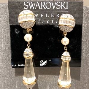 Original Swarovski crystal  earrings-collectible